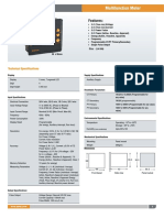 Multifunction Meter MFM376: Features