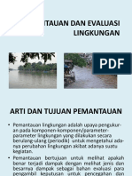 Pemantauan Dan Evaluasi Lingkungan