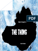 Mark Chaplin's The THING Card Game Revised Rules 2.0