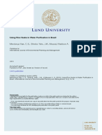 Using Rice Husks in Water Purification in Brazil: Mendonça Vian, C. E. Silveira Neto, J.W. Mourad, Khaldoon A