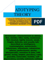 SOMATOTYPING THEORY AND BODY TYPES