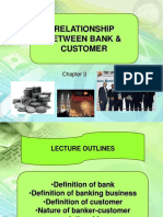 Relationship Between Bank & Customer