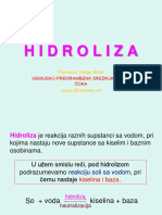 Hidroliza: Hemijsko-Prehrambena Srednja Škola Čoka