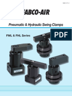 Pneumatic & Hydraulic Swing Clamps: FML & FHL Series