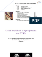 Clinical Implication of Ageing Process and CGA - CZH