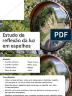 Espelhos - Estudo da Reflexao Luz