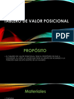 Tablero de Valor Posicional