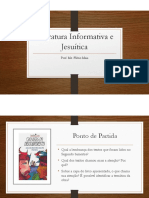 Literatura Informativa e Jesuítica no Brasil Colonial