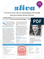 Saliva: A Review of Its Role in Maintaining Oral Health and Preventing Dental Disease