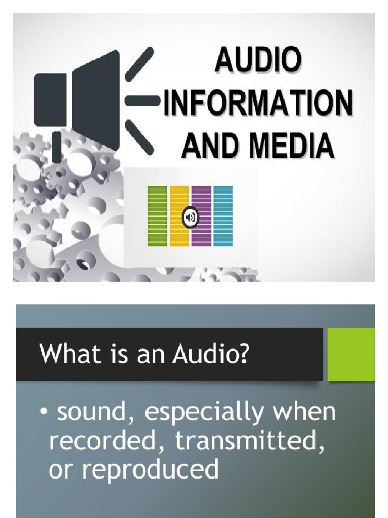 Mil - Audio Information and Media | PDF