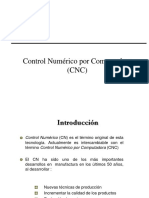 Introducción a la programación y control numérico por computadora (CNC) en