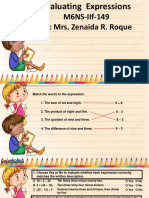 Math 6 q2 Week 6 Day 4