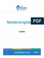 Diapositivas del libro reinventar organizaciones