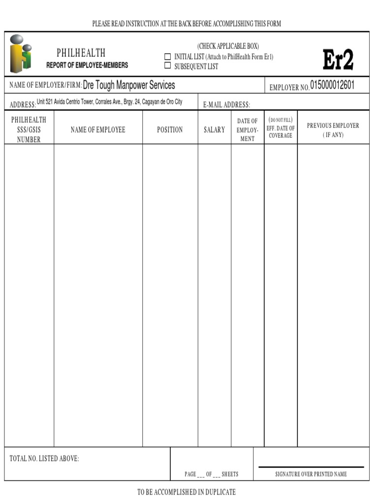 Dre ER2 | PDF