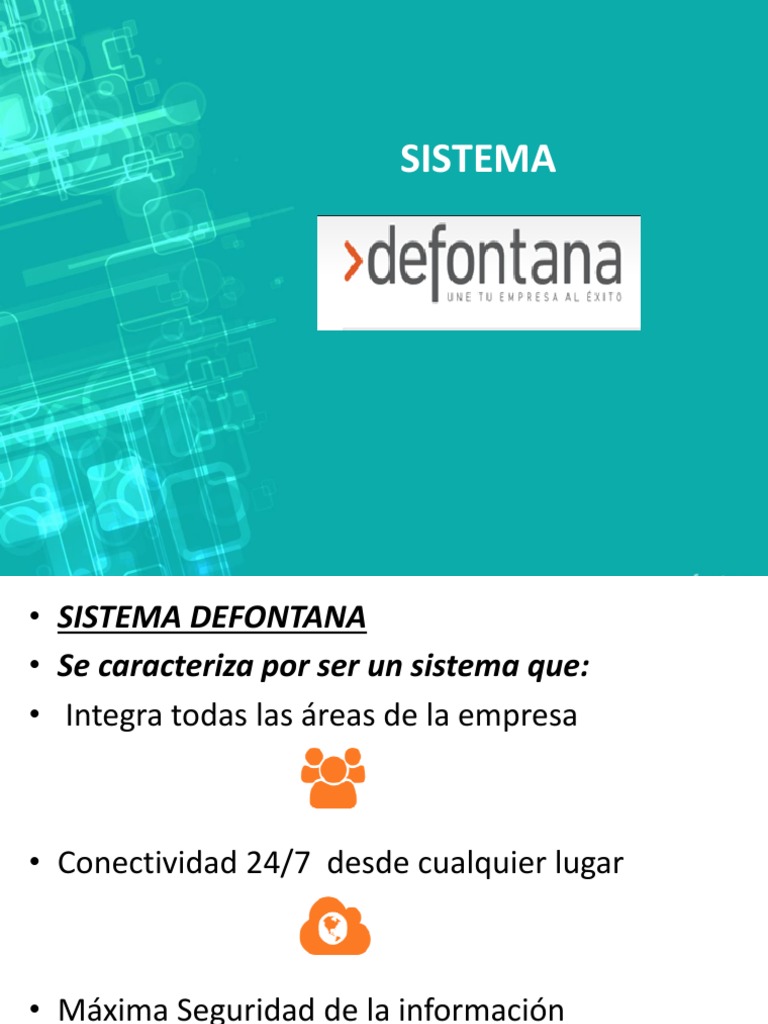 Defontana Erp | PDF