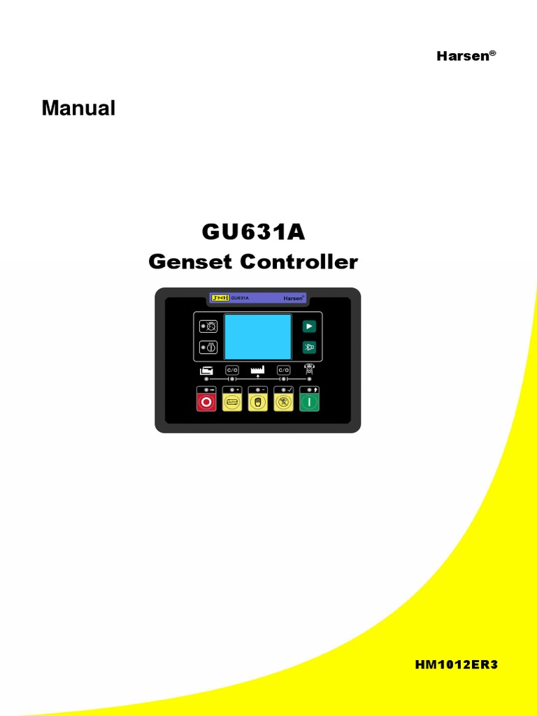 Manual: Genset Controller | PDF | Relay | Switch