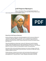 Biografi Pangeran Diponegoro