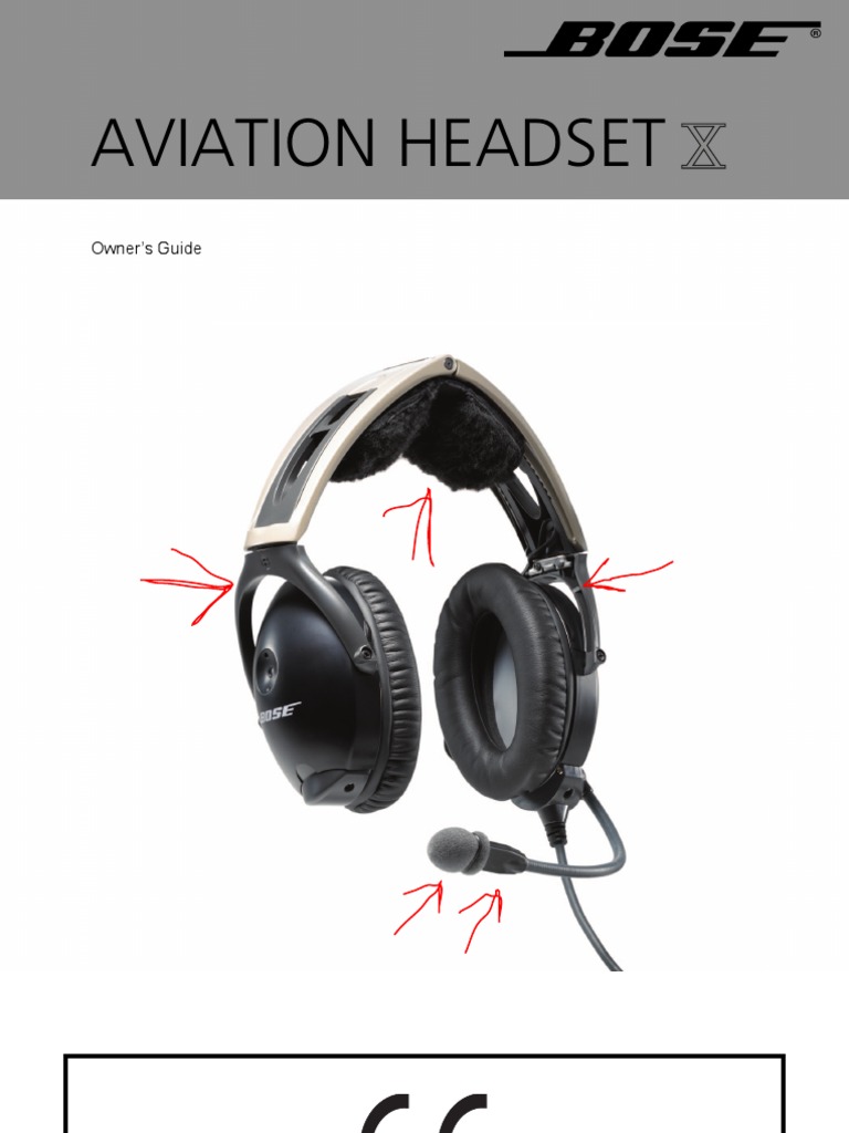 Bose Headset Manual | PDF | Headphones | Electrical Connector