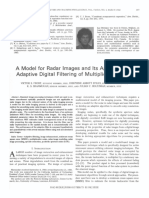 Application Adaptive Digital Filtering Multiplicative Noise: A Model Radar Its