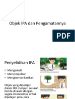 Objek IPA Dan Pengamatannya