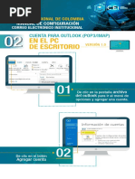 Instructivo 2 Cei - Outlook en PC PDF