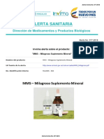 Alerta No. 077-2018 - MMS Milagroso Suplemento Mineral PDF