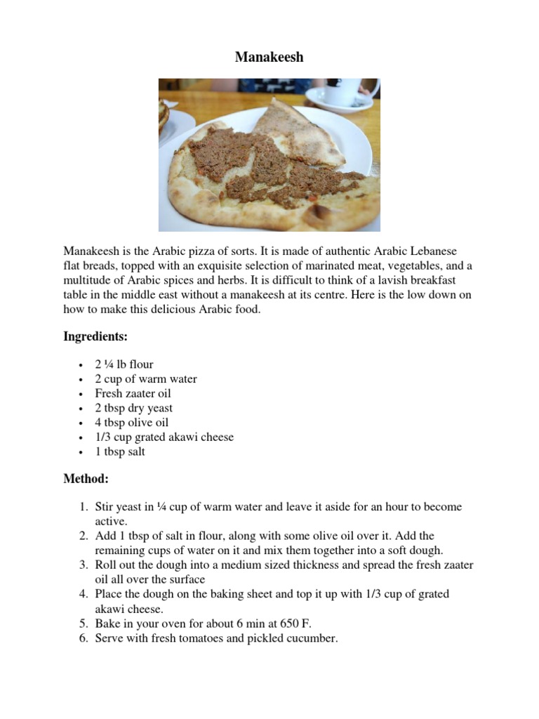 Authentic Emirati and Arabian Recipes | PDF | Ginger | Spice