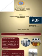 Tema 2 Muestreo y Validación de Pruebas de Gas Condensado