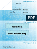 Kelompok I Kelas 1 D4 TKI-Reaksi Adisi Dan Penataan Ulang