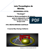 Estudio geológico para obras de ingeniería civil