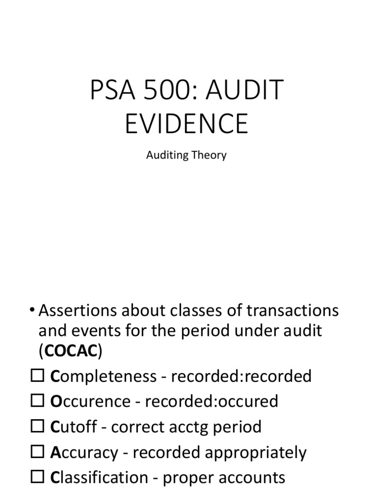 psa-500-auditing-theory-pdf