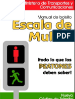 Manual de Bolsillo de Escala de Multas para Peatones | MTC