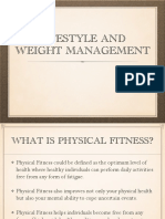 Physical Fitness, Lifestyle and Weight Management Guide