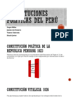 Constituciones Políticas Del Perú