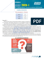 Admisión San Marcos Septiembre 2020-I - ABD (Claves)