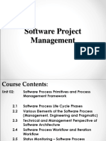 Unit 02 Software Process Primitives and Process Management Framework