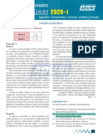 Admisión San Marcos Septiembre 2020-I - CE - (Claves)