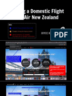 Air New Zealand Booking A Flight Online Final