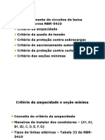 Slides Dimensionamento BT PDF