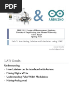 Interfacing Arduino With Linx