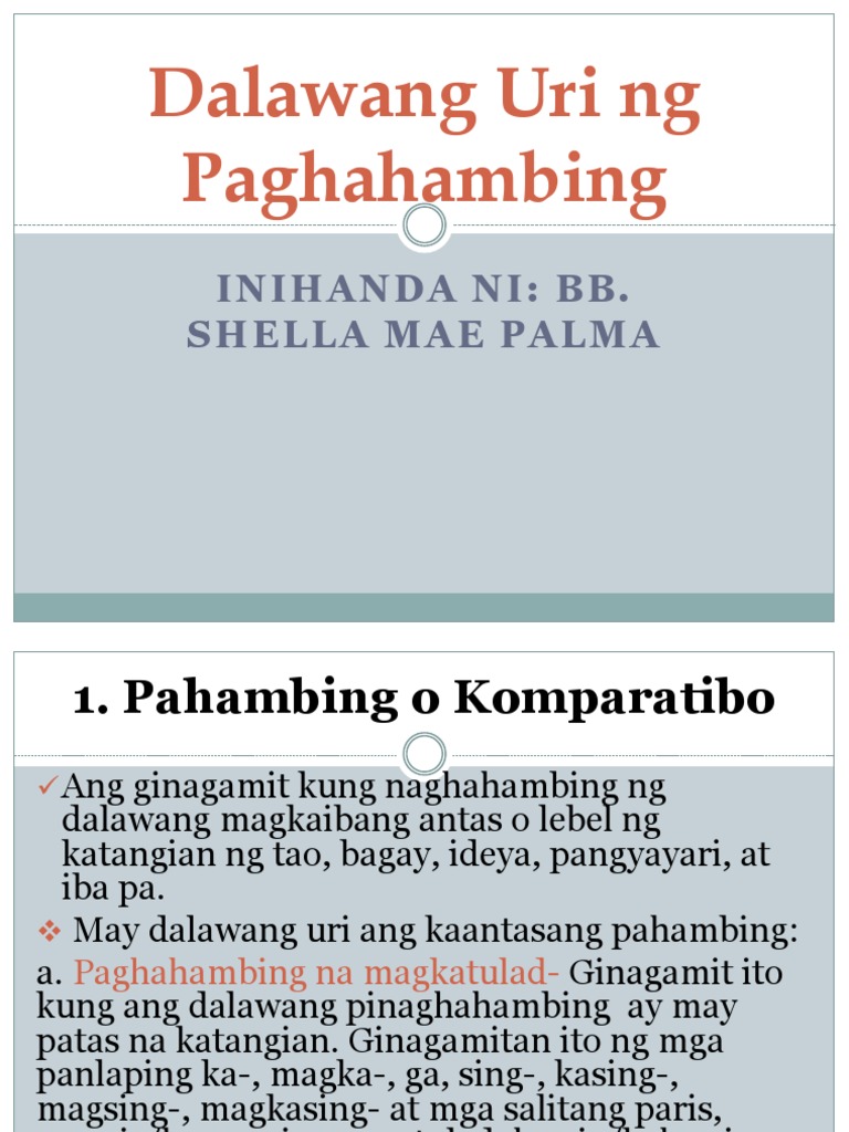 Filipino | PDF