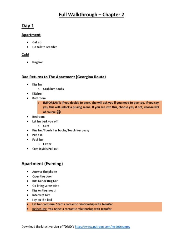 DMD Chapter 2 Full Walkthrough Guide | PDF | Leisure