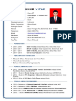 Curriculum Vitae (CV) Ilham