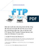 .Vncau Hinh FTP Server Tren Windows 10