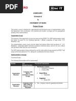 Annexure I Schedule A To Statement of Work Project Scope