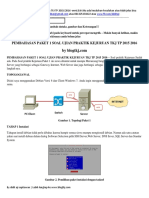 Pembahasan Paket 1 Soal Ujian Praktik Kejuruan TKJ TP 2015 2016
