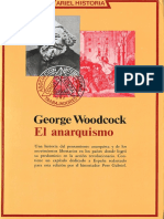 El Anarquismo. Historias de Las Ideas y Movimientos Libertarios