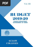College Budget Sindh