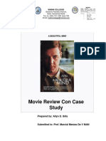 Movie Review Con Case Study: Prepared By: Ailyn D. Ibita