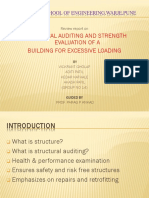 Structural Auditing and Strength Evaluation of A Building For Excessive Loading